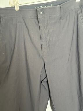 Weatherproof Vintage Mens Regular Taper Pants Charcoal Gray 36x32